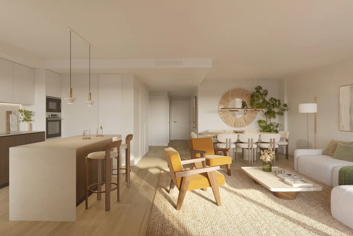 prostorný apartmán v Mijas costa